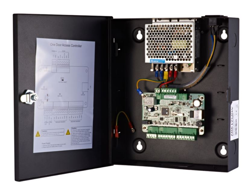 Ajtóvezérlő 1 ajtóhoz, TCP/IP, HIKVISION DS-K2801